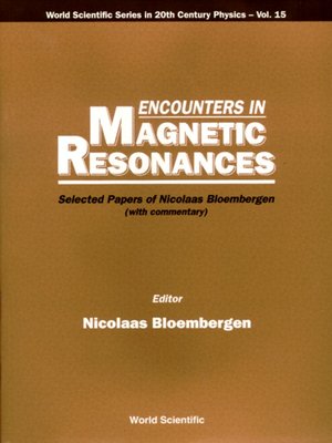 cover image of Encounters In Magnetic Resonances